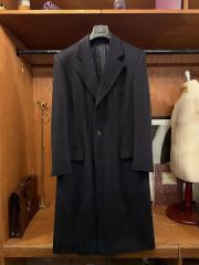豪華絢爛✨ルイヴィトン チェスターコート 裏地総柄 ダミエ カシミヤ 