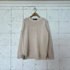 M ポロラルフローレン アイボリー ニット