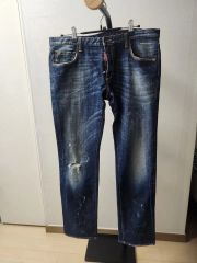国内正規品】DSQUARED2 Dean jean 赤ジップ デニム 48 - メルカリ