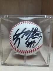 東京ヤクルトスワローズ #88 池山 隆寛監督 写真＋直筆サインボール
