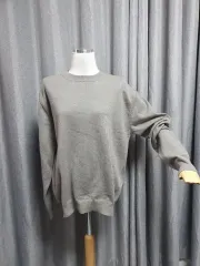 100グレー 高級春ニット