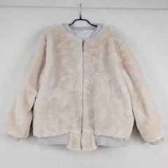 美品AIGLE グレー ニット フリースジャケット 36 - メルカリ