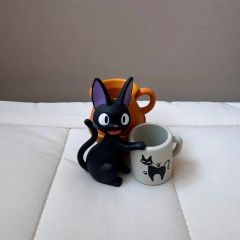 魔女の宅急便 ジジ ラテアート カプチーノ 小物入れ フィギュア