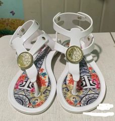 新品 本物正規品 Versace ヴェルサーチェ メンズ サンダル バロッコ 金