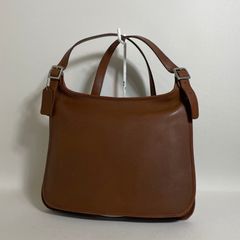 2605-253｜コーチ オールド ショルダーバッグ レザー グリーン - メルカリ