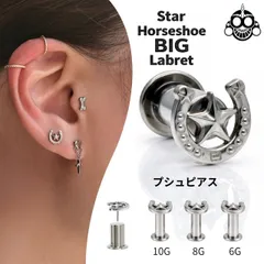 プッシュピアス 10G 8G 6G 星 馬蹄 チタンピアス 金属アレルギー対応 ラブレットスタッド 軟骨ピアス トラガス ヘリックス ボディピアス