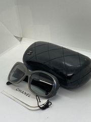 CHANEL ココマーク サングラス グレーグラデーション 5036 ココマーク マトラッセ サングラス バーガンディ グラデーションレンズ