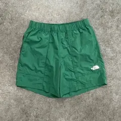 THE NORTH FACE Water Strider Short  ザノースフェイス ハーフパンツ ウォーターストライダーショーツ ナイロン ロゴ刺繍 メッシュポケット グリーン 緑 メンズ アウトドア NB42130