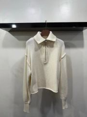 I413/TED BAKER セーター ドロップショルダー カシミヤ混 生地切替