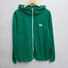 L THE NORTH FACE ザノースフェイス メッシュ グリーン WHO ジップアップ
