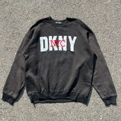 90s DKNY front V Sweat アメリカ製 - メルカリ