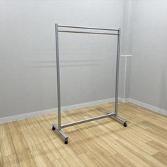 ガス管　ハンガーポール　パイプハンガー　　キャスター付き　ハンガーラック　中古 ガス管 ハンガーポール パイプハンガー キャスター付き ハンガーラック