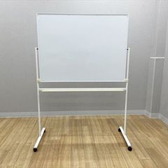 引取り限定】PLUS ホワイトボード 脚付き スタンド - メルカリ