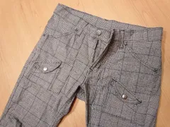 o629★Lee 08269★千鳥チェック柄 ストレッチ生地パンツ S★のサムネイル