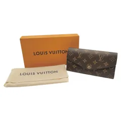 LOUIS VUITTON ルイヴィトン ポルトフォイユ サラ 財布 モノグラム ブラウン M62235