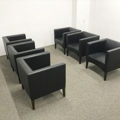 コクヨ カリモク 5点 応接セット 3P 1P オットマン センターテーブル