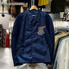 Calee スカジャン ネイビー ナイロンジャケット - メルカリ