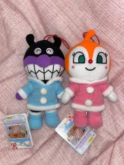 アンパンマンミュージアム限定 ぬいぐるみキーホルダー 2種セット