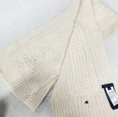 enna様❣️ カシミヤ！Ralph Laurenバーフルレーベルマフラー - メルカリ