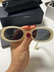 新品 soloist. 金子眼鏡 Kurt.カートコバーン型サングラス ベージュ