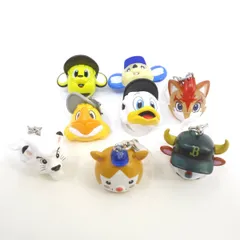 プロ野球マスコット めじるしアクセサリー 8個セット まとめ ※中古
