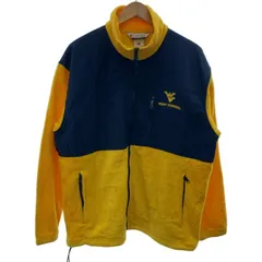 【中古】　Columbia　フリース　ジャケット　ハイネック　フルジップ　バイカラー　ワンポイント　刺しゅう　オーバーサイズ　アウトドア　古着　/1603