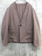 Rope Picnic ロペピクニック ストレッチ ノーラペル ジャケット size38/グレージュ ■◇ レディース