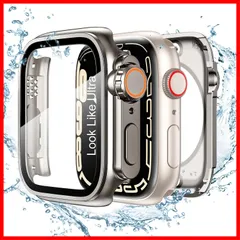【人気商品】液晶保護フィルム+保護ケース+背面ケースの3 9/8/7/SE/6/5/4 series in 防水 1デザイン Ultraに変身する 一体型 Watch 瞬時にApple 液晶保護 45mm/44mm/41mm/40mm 耐衝撃 Watchケース
