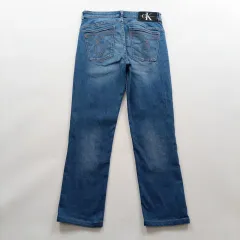 Calvin Klein カルバン・クライン デニムパンツ サイズ30 レディース ストレート ウォッシュ A8260