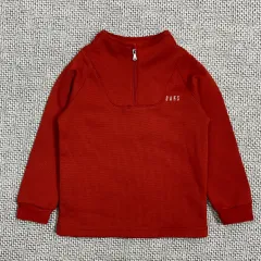 キッズトップス DAKS Little(ダックスキッズ) ハーフジップ ロングスリーブ Tシャツのサムネイル