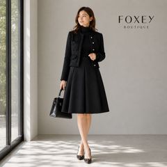 FOXEY フォクシー ジャケット LITTLE JEWEL リトルジュエル FOXEY - FOXEY 2020年ジュエル女優襟ジャケット38新品 reneの通販 by