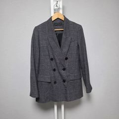 タグ付 ピンキー&ダイアン ダブルジャケット ストライプ M ユニ 
