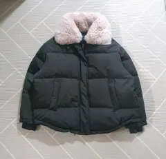 42(55) BENETTON ベネトン ファー付きグースダウン, グースダウンジャケット, ダウンジャケットのサムネイル