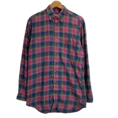 【中古】　RALPH LAUREN　チェックシャツ　長袖　トップス　古着　/1904