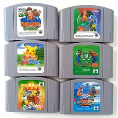64　ニンテンドー64　ゲームカセット　まとめ売り　6点セット 　#m00320