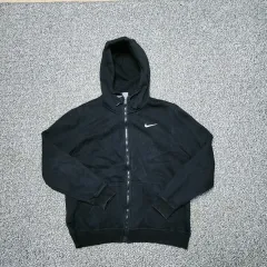 L NIKE ナイキ 起毛 ジップアップパーカー (2764)