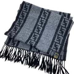 FENDI フェンディ マフラー グレー