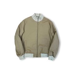 ヘルノ HERNO H柄 総柄 ジャケット ブルゾン 46 ベージュ - メルカリ