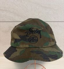 90s Stussy バケットハット 迷彩 カモフラ USA製 L - メルカリ