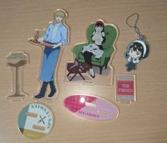 スパイファミリー 原作 メイクアップキーホルダー ロイド ヨル C 