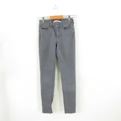 コントワーデコトニエ COMPTOIR DES COTONNIERS デニムスキニーパンツ ロング ストレッチ グレー 5 *A986のサムネイル