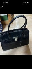 2604114 loungedress ベルトトートBAG キャメル - メルカリ
