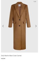極美品】UNITED ARROWS ベージュ ダブルブレスト ロングコート38 