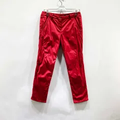 キャロウェイ レディースゴルフ 起毛パンツ レッド 27 ジーンズ センスのサムネイル