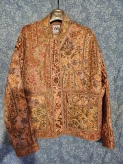 完売品/希少】ZARA タータンチェック チェスターコート ウール混 赤 L