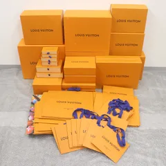 ITRY0L20L8ES LOUIS VUITTON ルイヴィトン BOX 空き箱 ショッパー 純正 紙袋 オレンジ ブランド箱 まとめ インテリア 紙袋38枚 箱20個のサムネイル