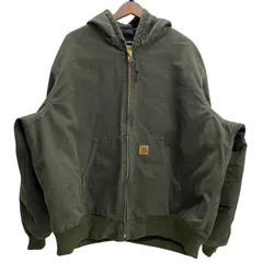 カーハート Carhartt 00's 2008年製 アクティブジャケット モスグリーン ジャケット グリーン 2XLサイズ 201MT-5876 VB