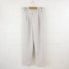 グラシア GLACIER スラックス ロングパンツ くすみピンク S *T558