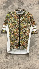 KD068 カフェドシクリステ CAFE DU CYCLISTE FLORIANE 半袖 サイクルジャージ 子花柄 Lのサムネイル