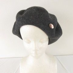 ❤️美品❤️ブエナビスタ ウール100% ベレー帽・個性的・お洒落